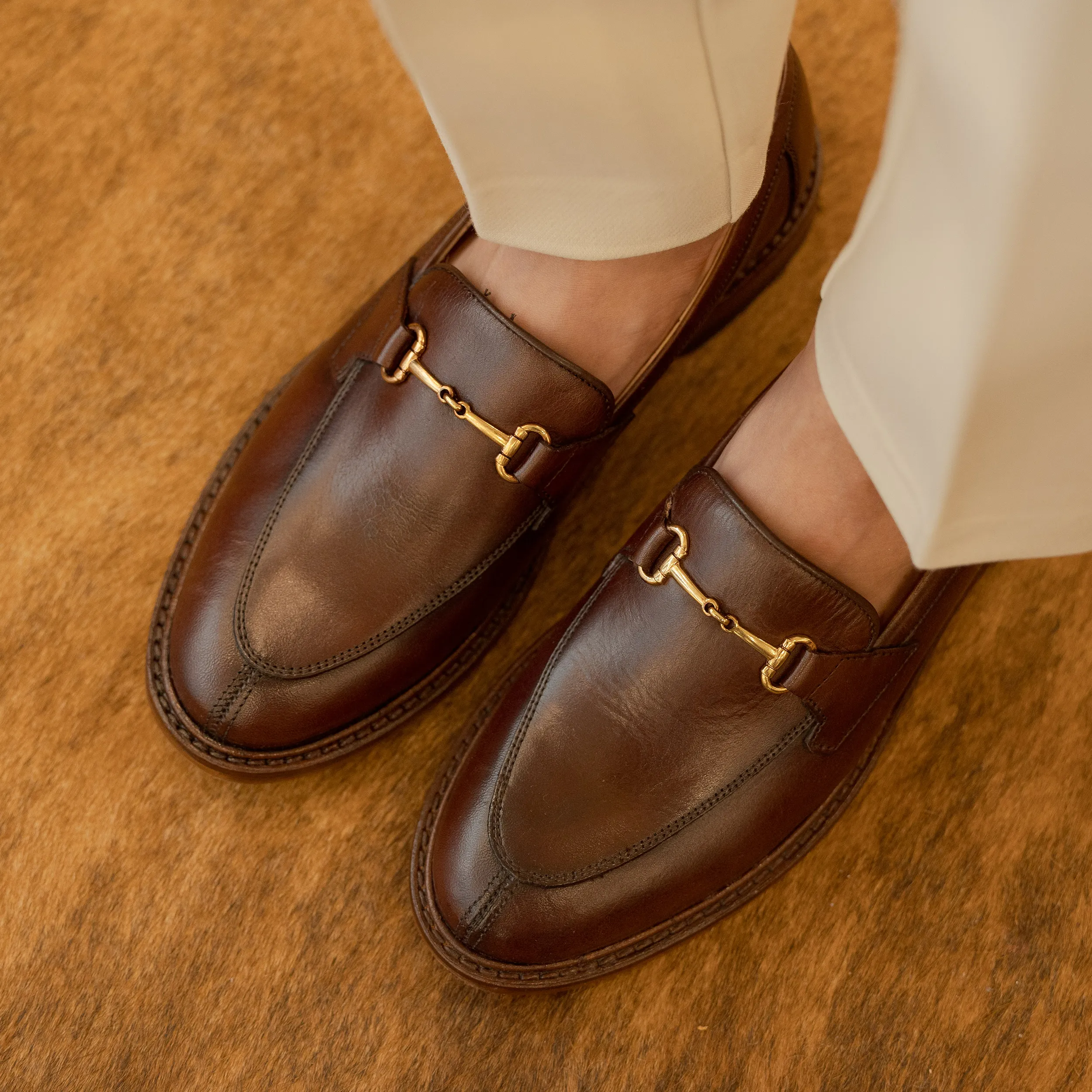 MOD. 3027 | Horsebit Loafer Atanado | Dama