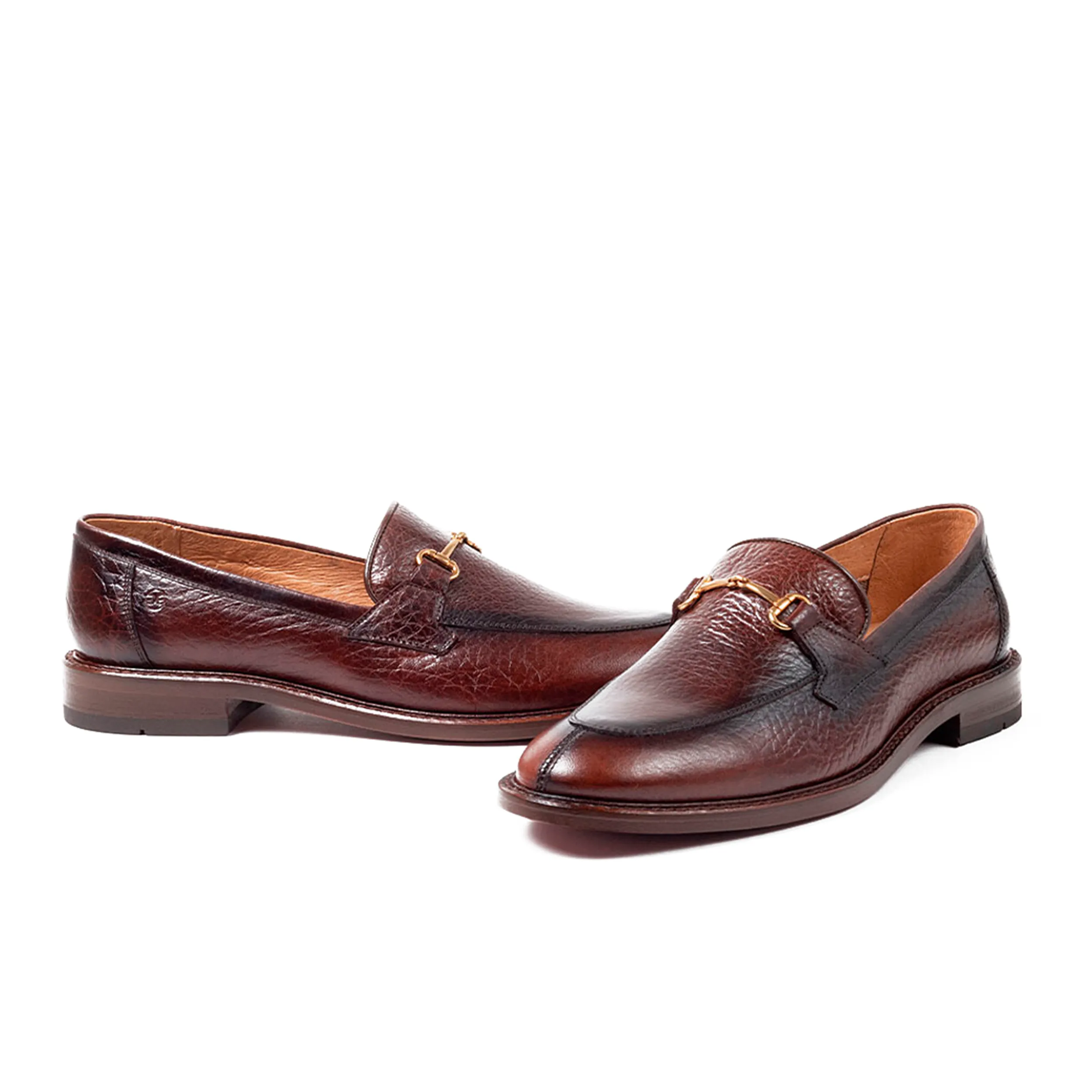 MOD. 3027 | Horsebit loafer Bisonte | Dama