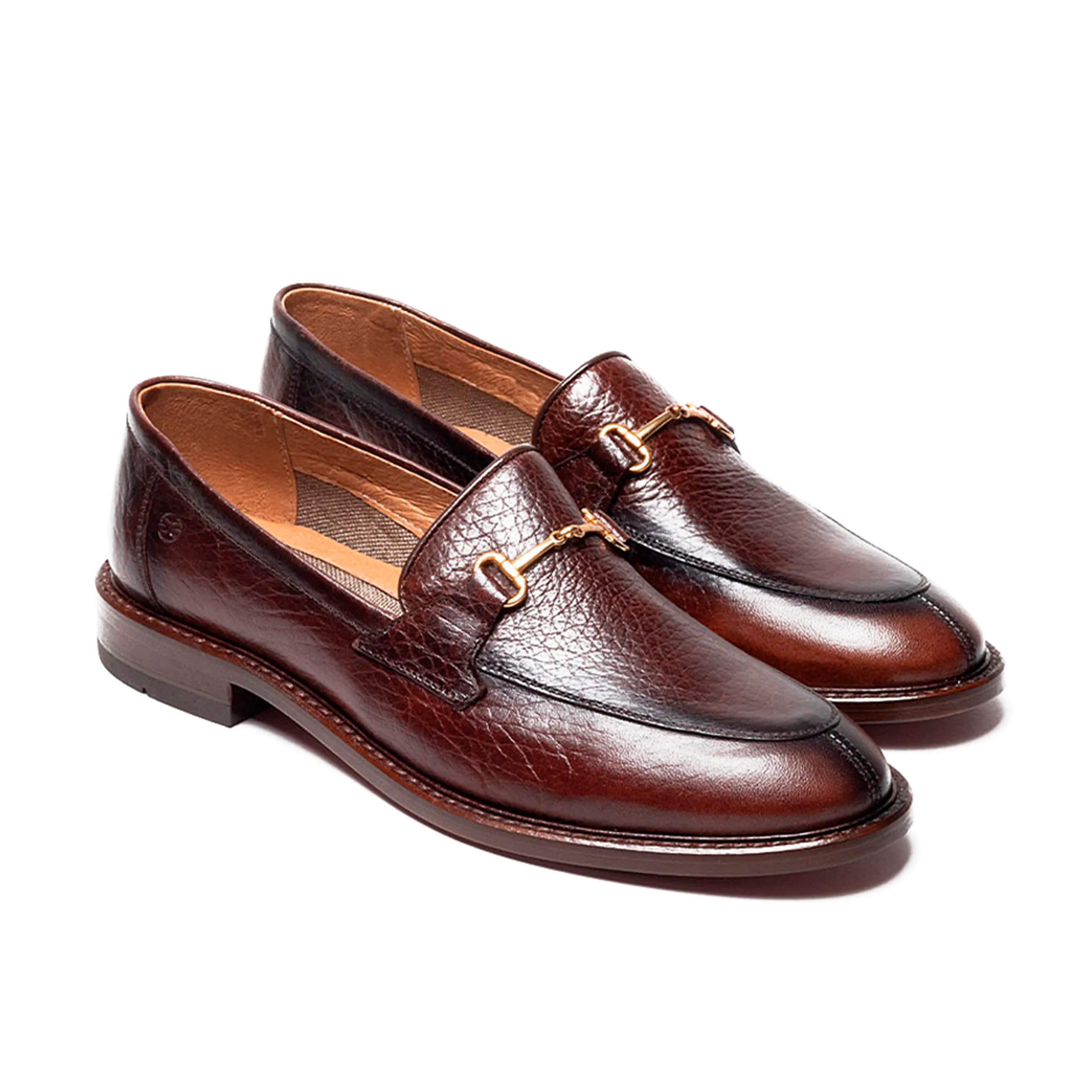 MOD. 3027 | Horsebit loafer Bisonte | Dama
