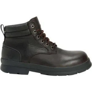 Muck Men's Chore Farm Leather Waterproof Comp Toe Work Boot - Black - CLLC-900