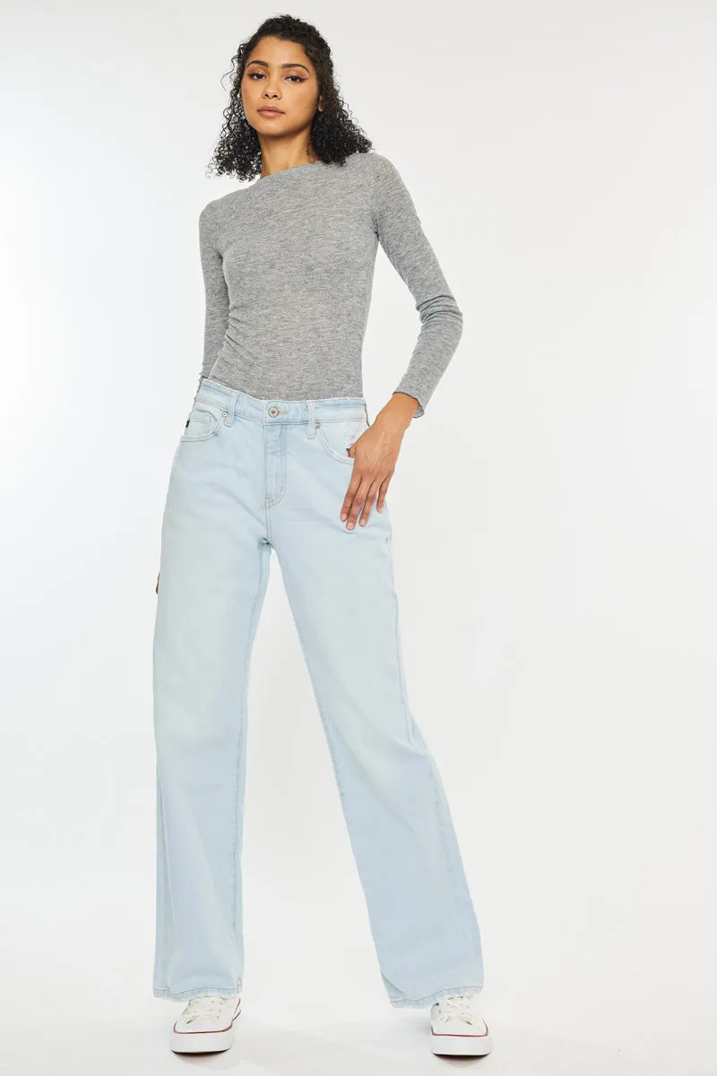 Muffy Mid Rise Boyfriend Jeans