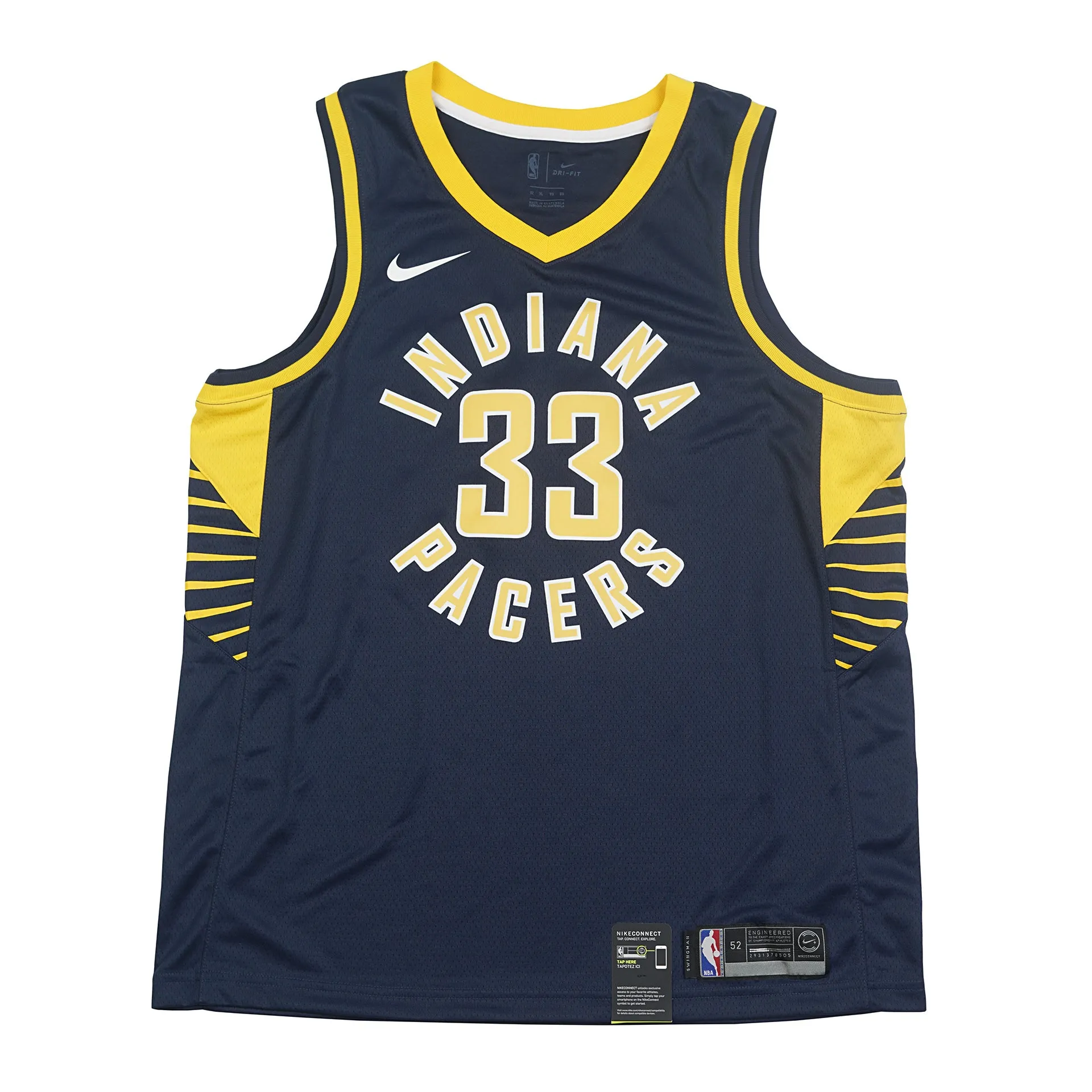 Myles Turner Autographed Jersey