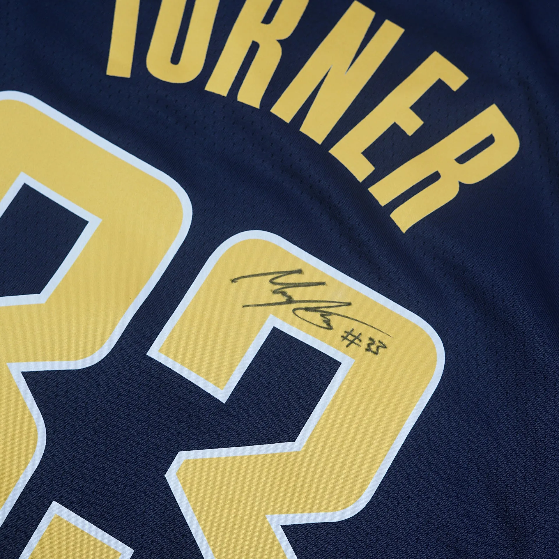 Myles Turner Autographed Jersey