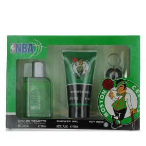 NBA Boston Celti by Air-Val International for Kids 3.4 oz EDT 3pc Gift Set