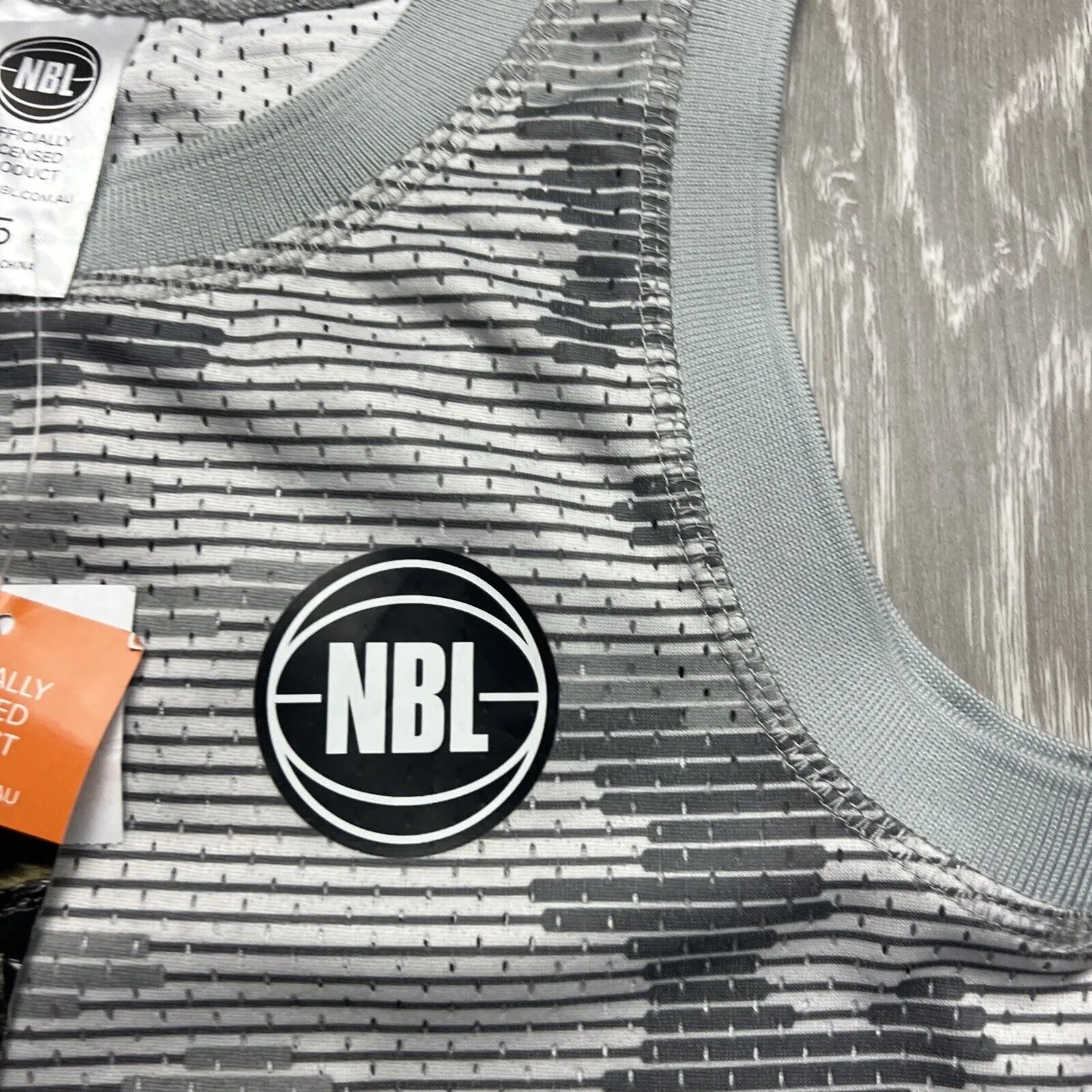 NBL Kids Basketball Jersey Size 5 Years (New)