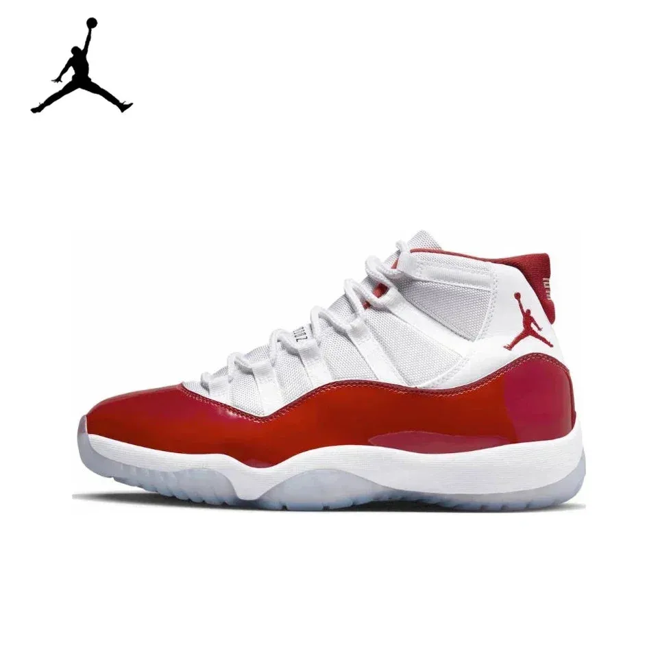 Nike Air Jordan 11 Concord Retro Classic Men Outdoor Basketball Shoes AJ11 Black White Casual Sneakers 378037-100