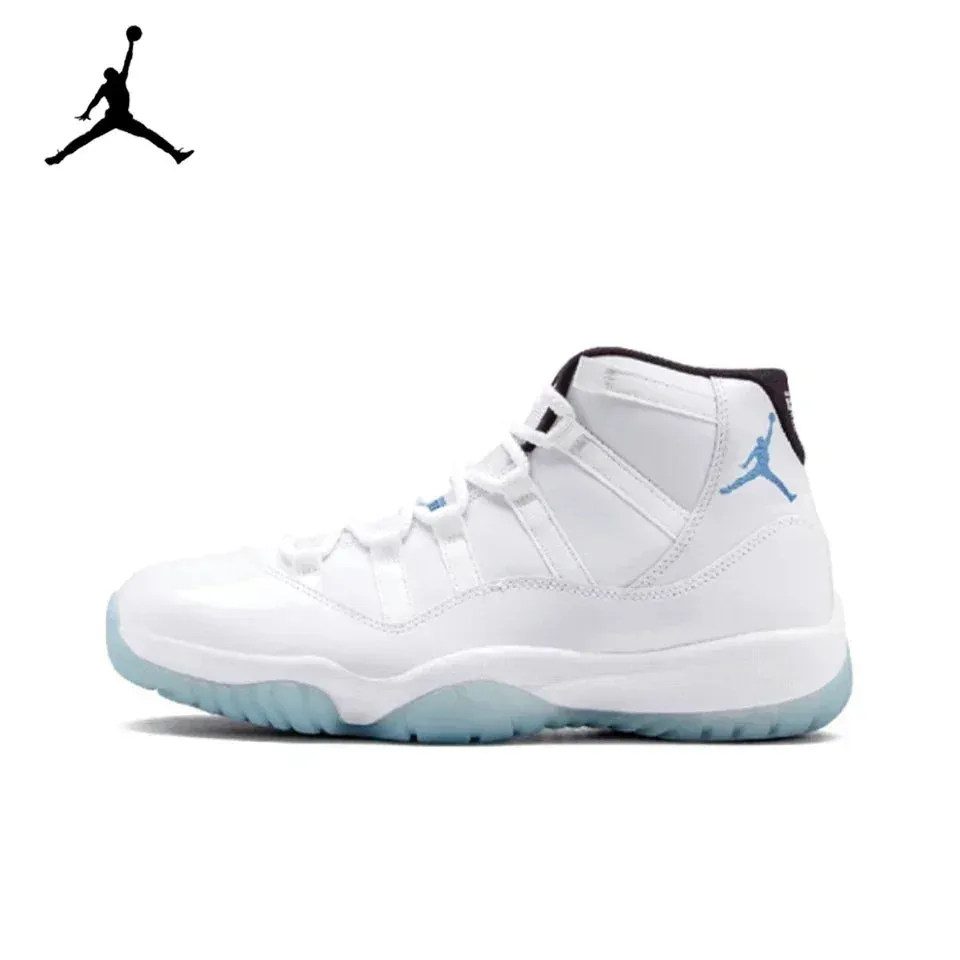 Nike Air Jordan 11 Concord Retro Classic Men Outdoor Basketball Shoes AJ11 Black White Casual Sneakers 378037-100
