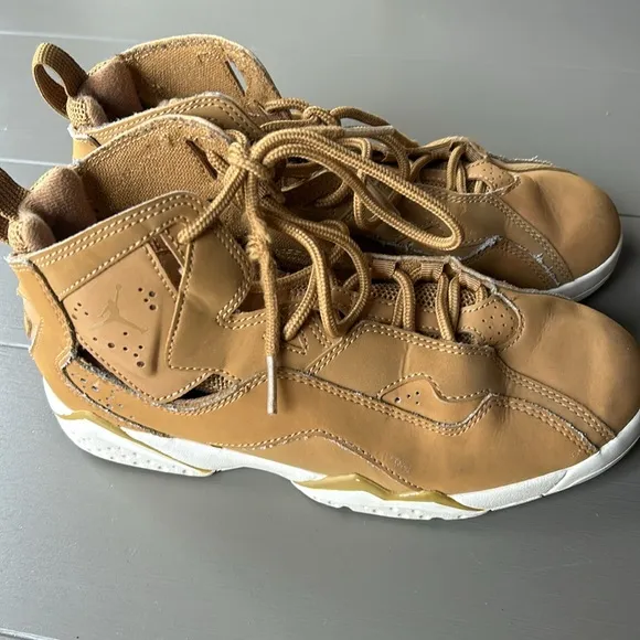 Nike Air Jordan True Flight GoldenLittle Kids Basketball Shoes