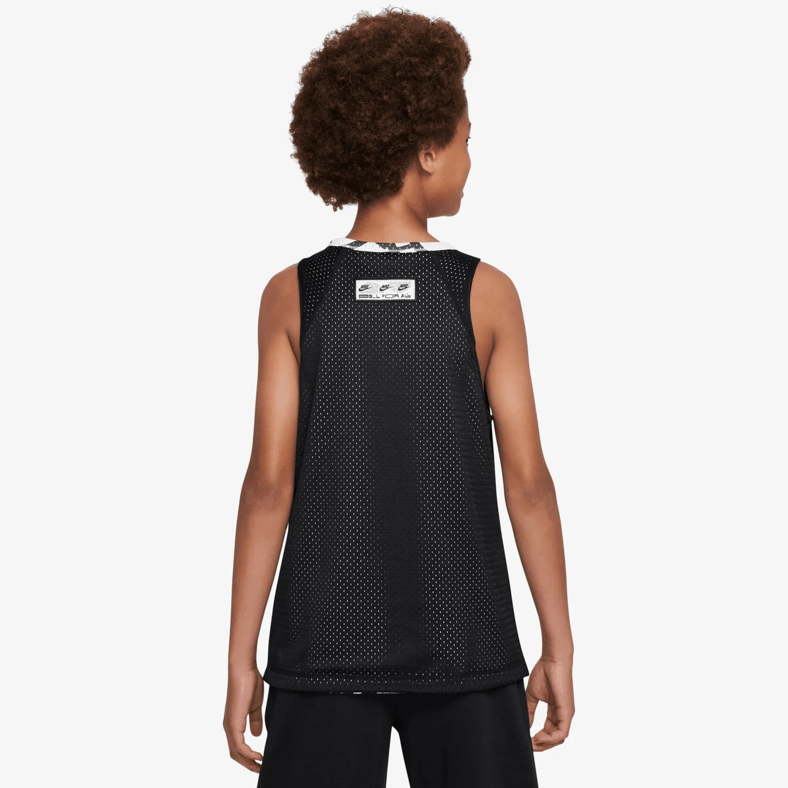 Nike Culture of Basketball Youth Reversible Jersey - Black