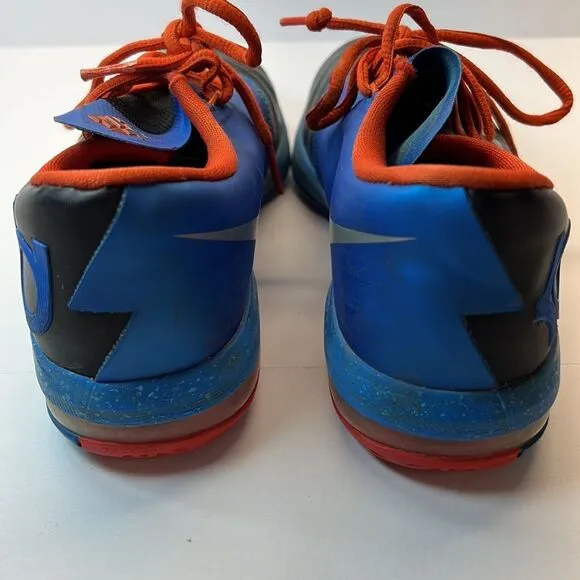 Nike KD 6 Thunder Away  Size 4 Big Kids 2013 Basketball OKC Thunder Blue