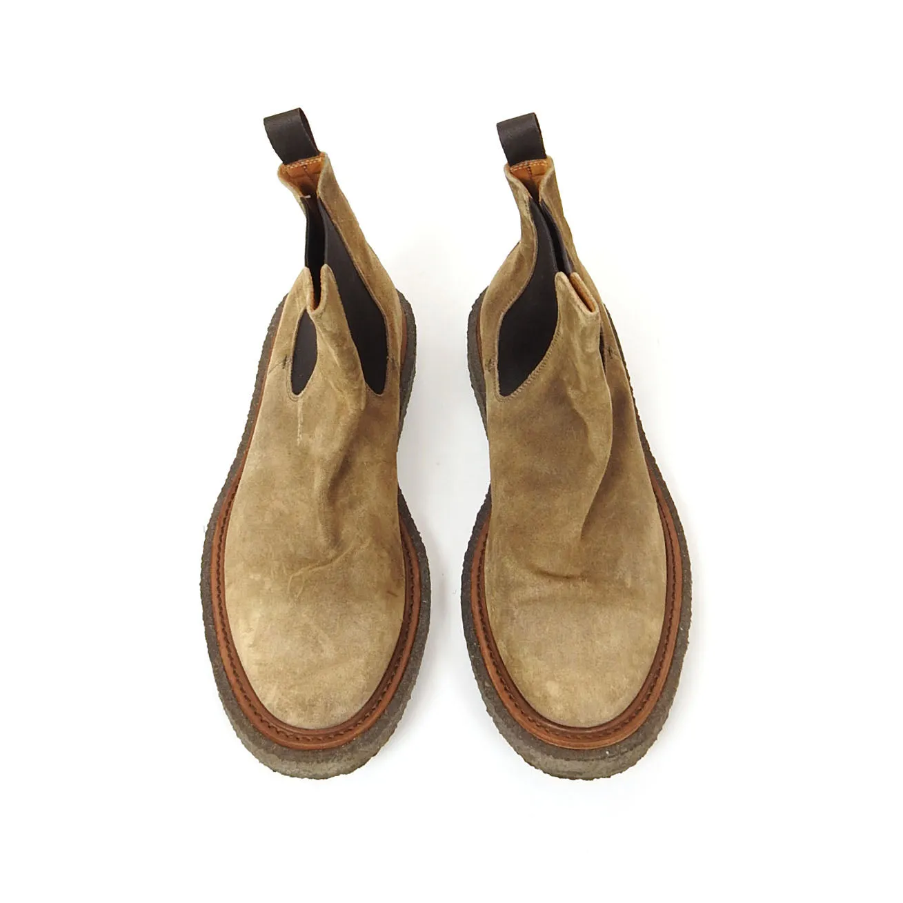 Officine Creative Suede Chelsea Boots US8