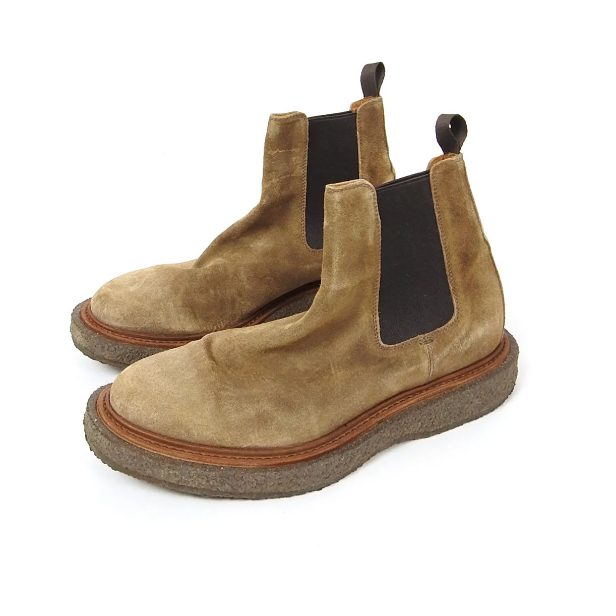 Officine Creative Suede Chelsea Boots US8