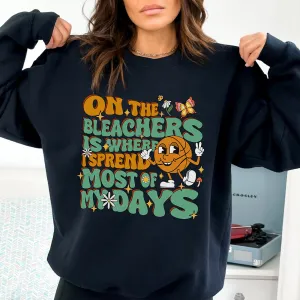 On The Bleachers Game Day Sweatshirt, Sport Mom Crewneck, Basketball Mom Apparel, Gift for Mom