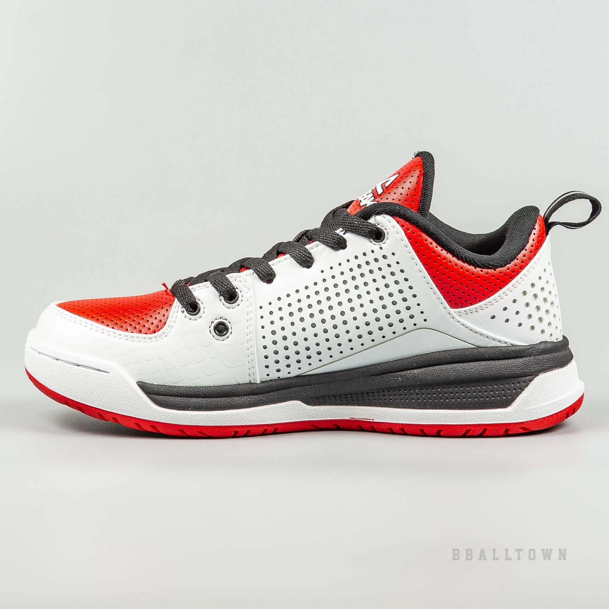 Peak Basketball Shoes Kids White/Red