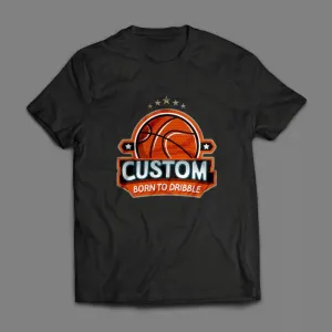 Personalized Kids Basketball Tee