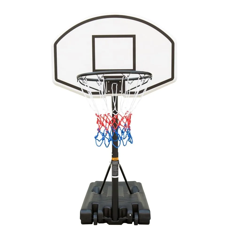 Portable Basketball Hoop 3.1ft to 4.7ft Height-Adjustable System