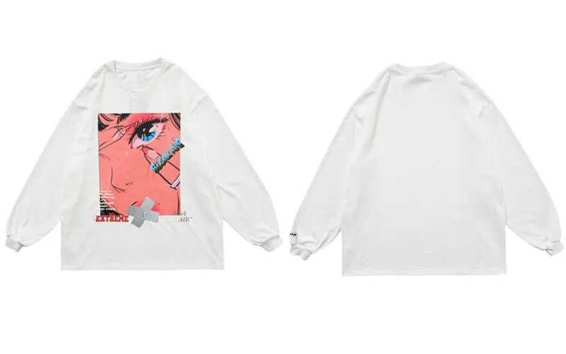 "BLACKAIR" Sweat-shirt Hoodie Crewneck Noir - URB1™