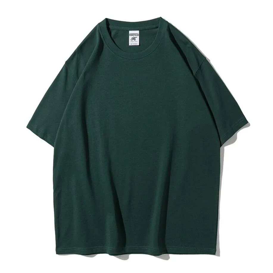 "ESSENTIAL" T-SHIRT BASIQUE UNI BLEU STREETWEAR - URB1™