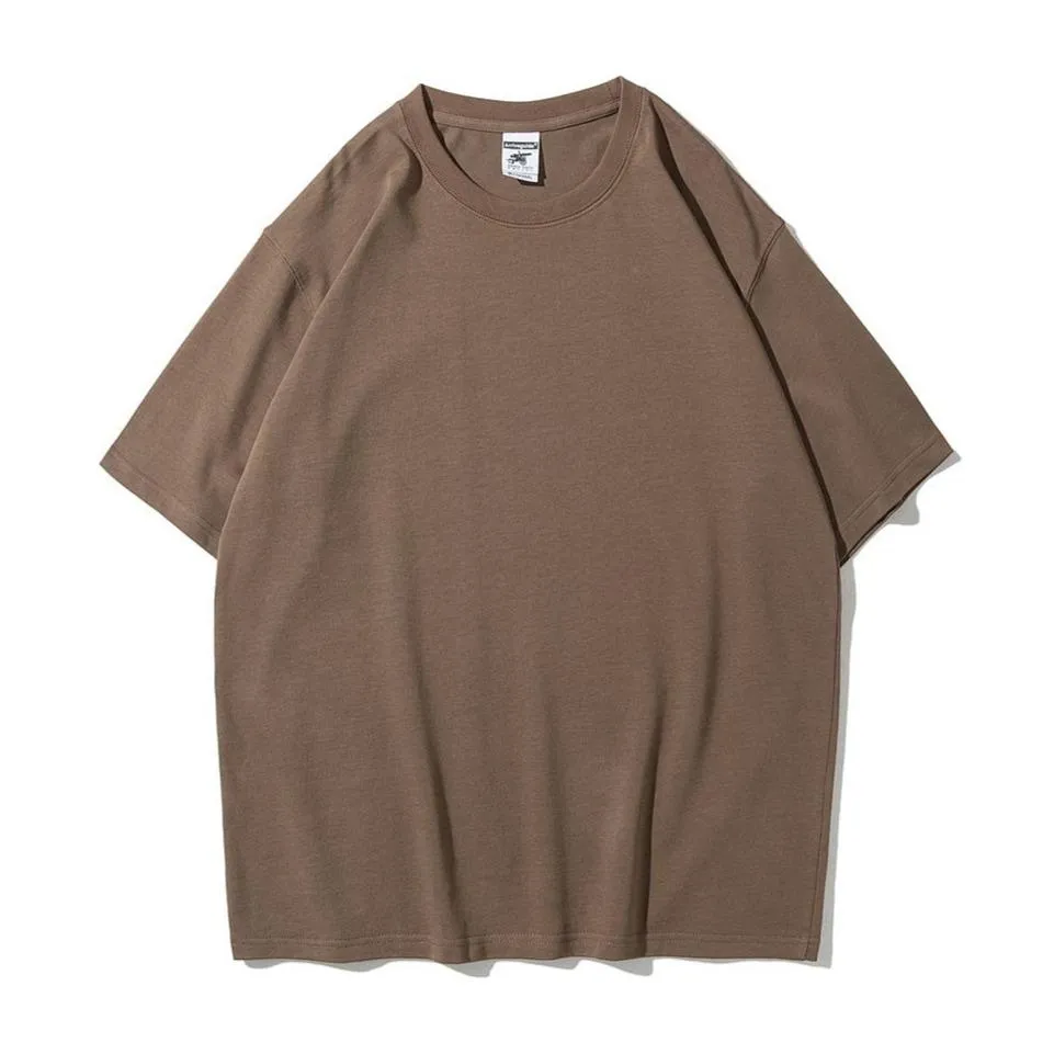 "ESSENTIAL" T-SHIRT BASIQUE UNI BLEU STREETWEAR - URB1™