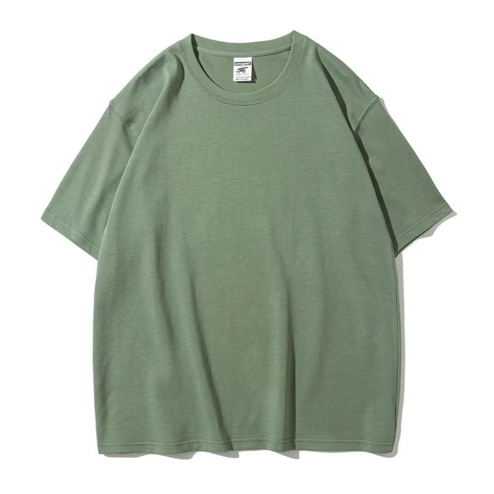 "ESSENTIAL" T-SHIRT BASIQUE UNI BLEU STREETWEAR - URB1™