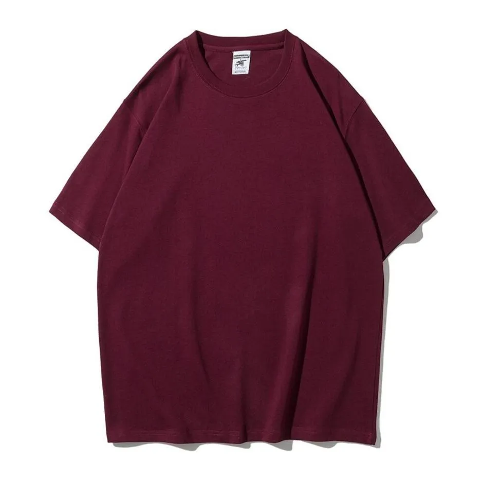 "ESSENTIAL" T-SHIRT BASIQUE UNI BLEU STREETWEAR - URB1™