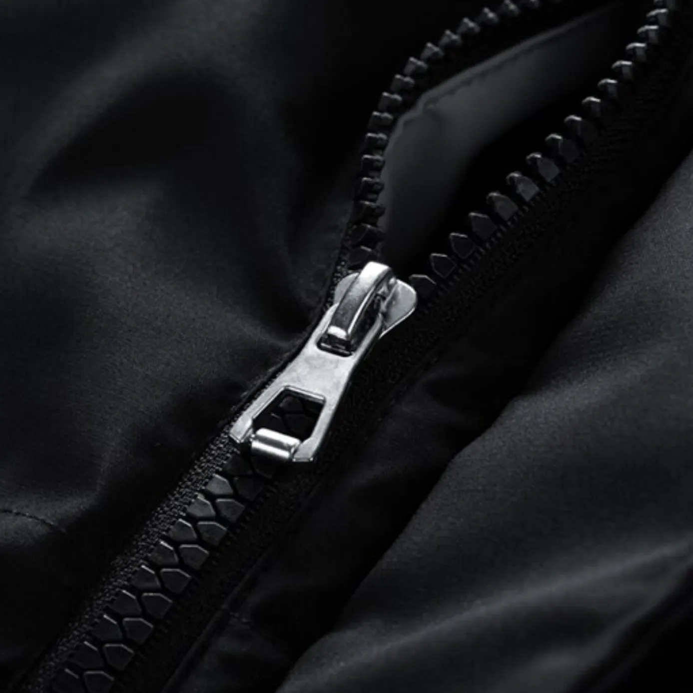 "STRP" Parka Doudoune Matelassée Blanc à Bandes - URB1™