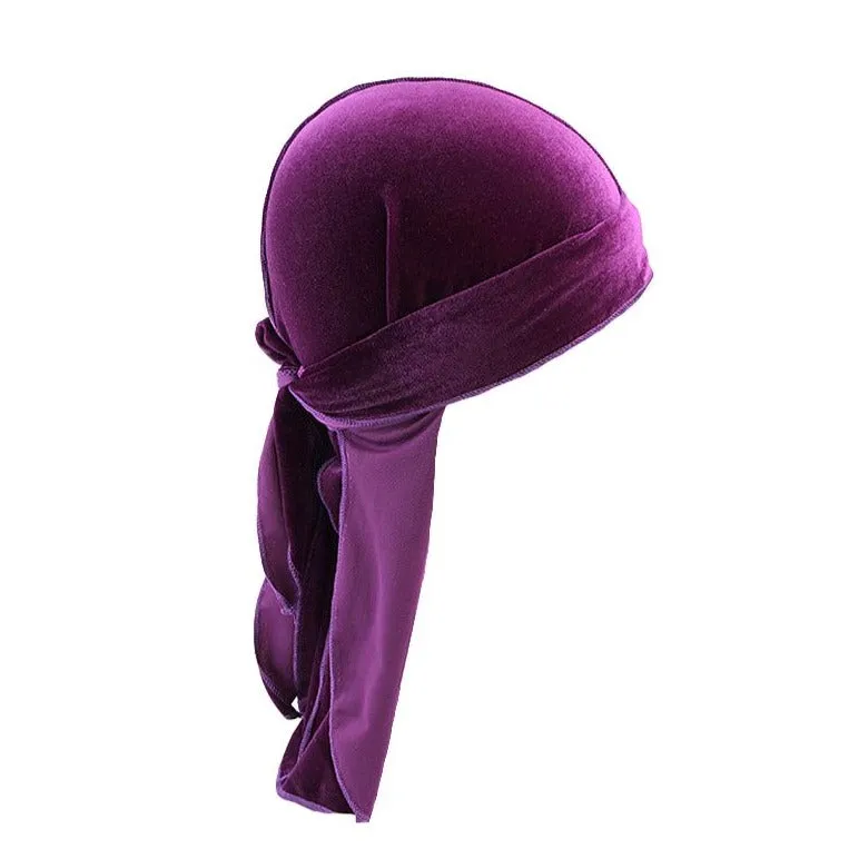 "WAVES" DURAG JAUNE EN VELOUR - URB1™