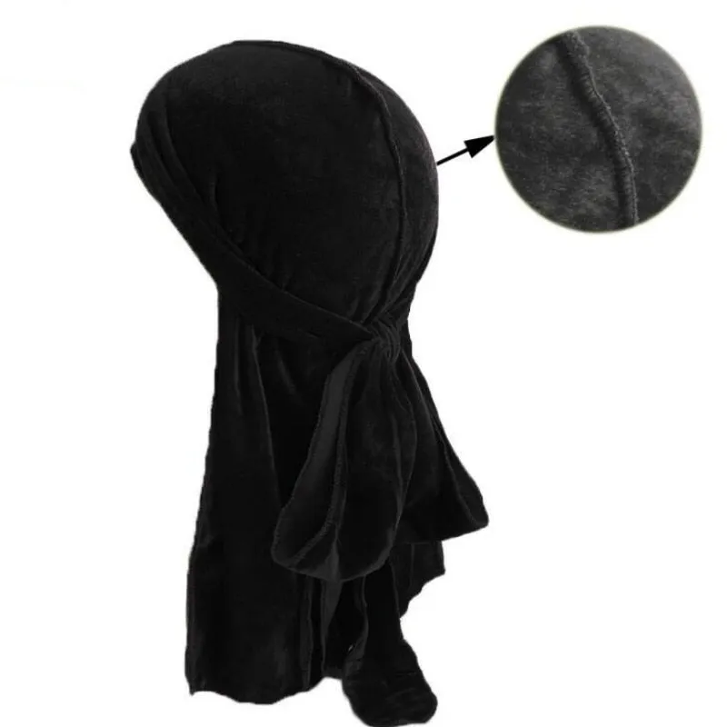 "WAVES" DURAG JAUNE EN VELOUR - URB1™