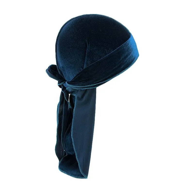 "WAVES" DURAG JAUNE EN VELOUR - URB1™