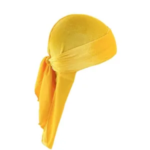 "WAVES" DURAG JAUNE EN VELOUR - URB1™