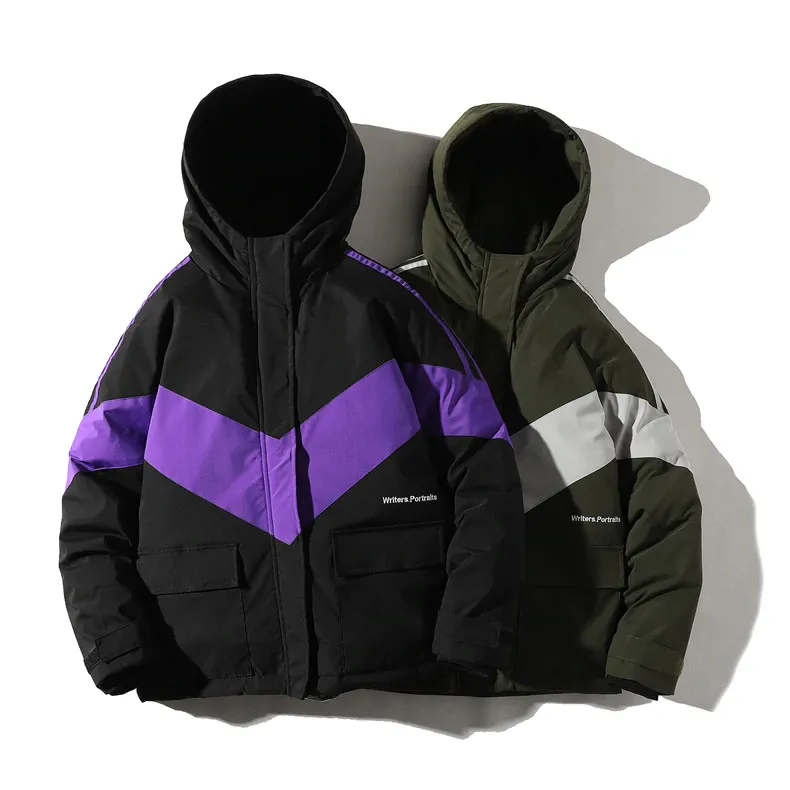 "WRITERS" doudoune veste matelassée Noir - URB1™