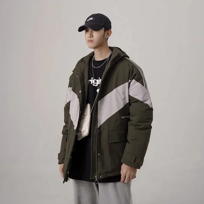 "WRITERS" doudoune veste matelassée Noir - URB1™