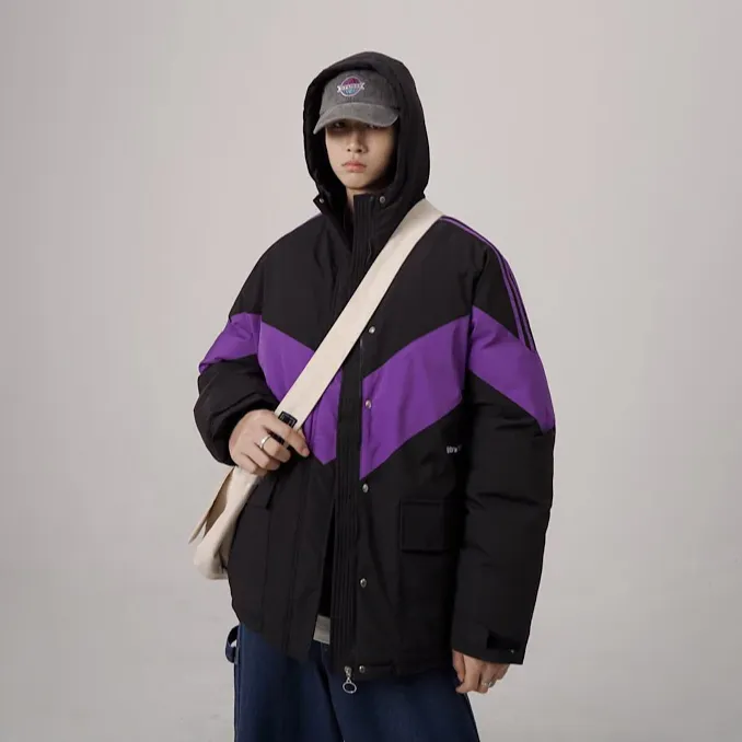 "WRITERS" doudoune veste matelassée Noir - URB1™