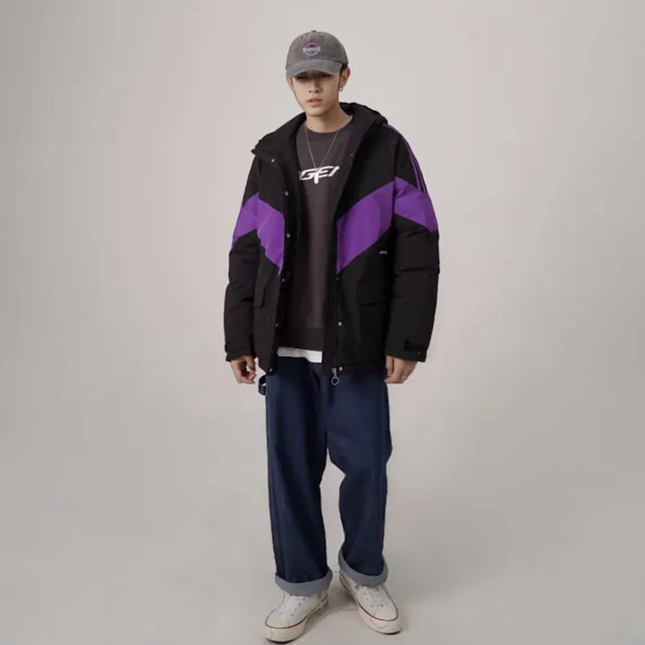 "WRITERS" doudoune veste matelassée Noir - URB1™