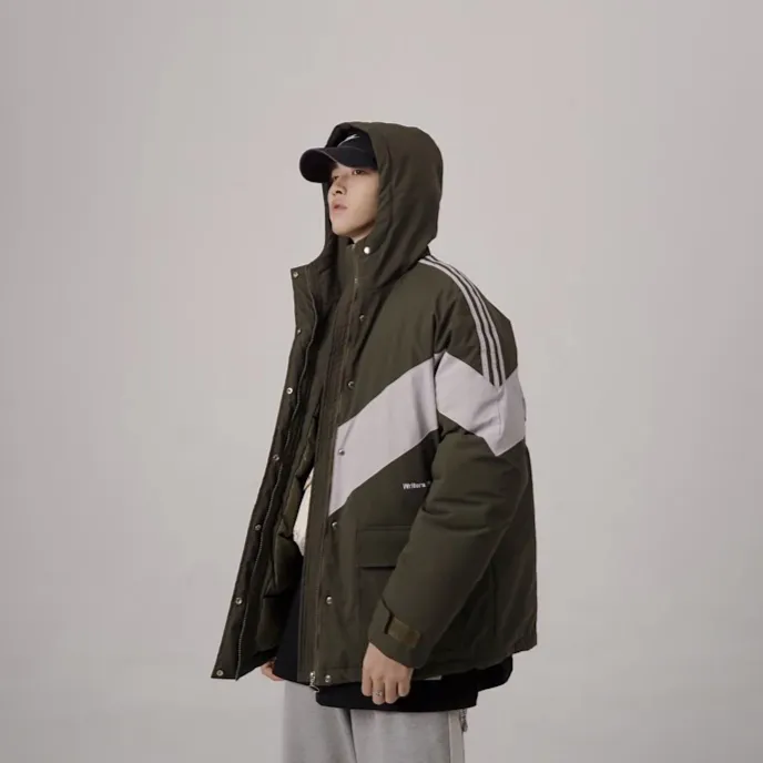 "WRITERS" doudoune veste matelassée Noir - URB1™