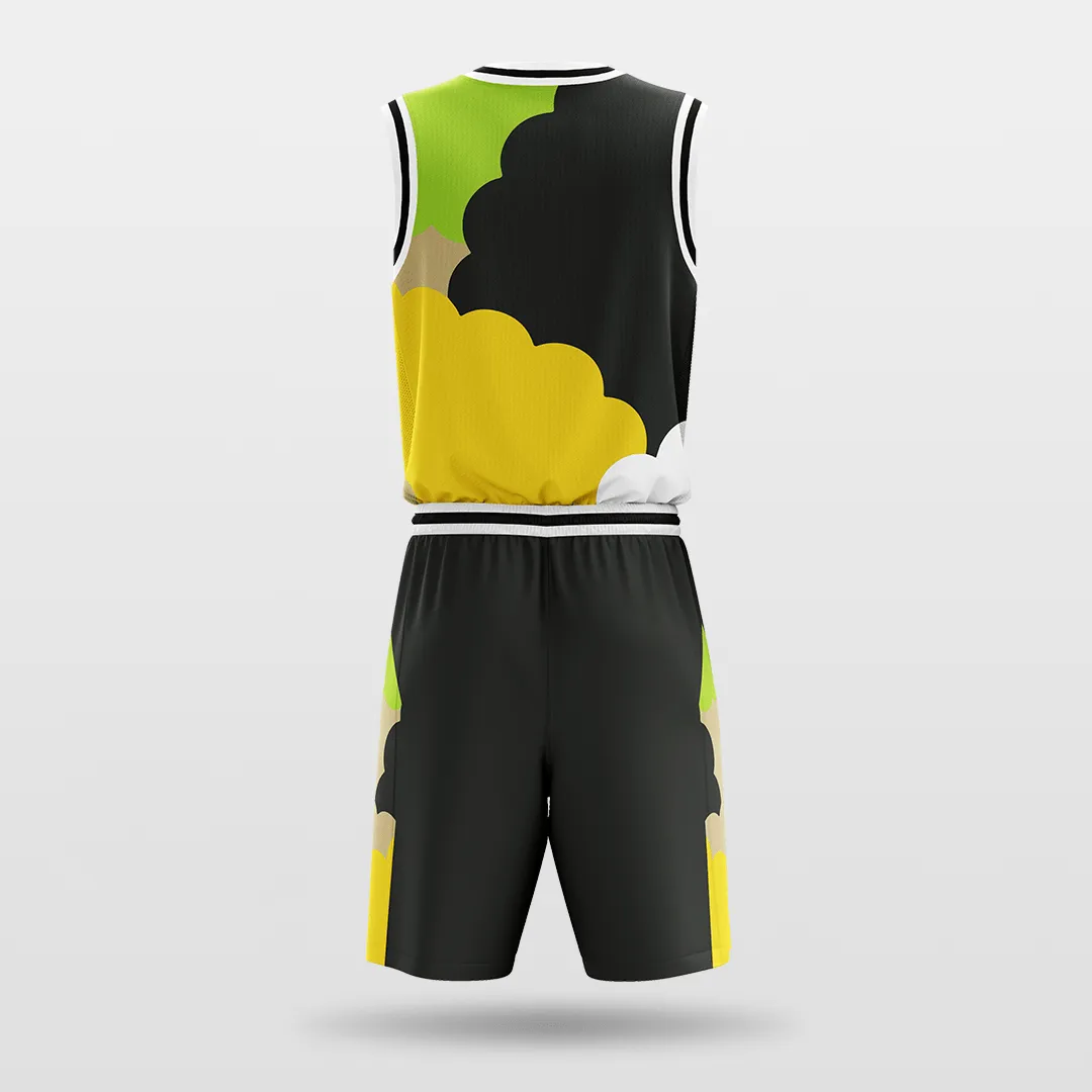 RAMS- Kids Customized Sublimated Basketball Set