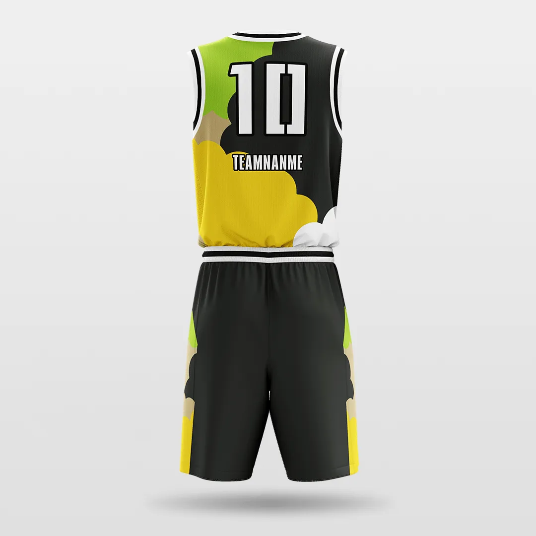 RAMS- Kids Customized Sublimated Basketball Set