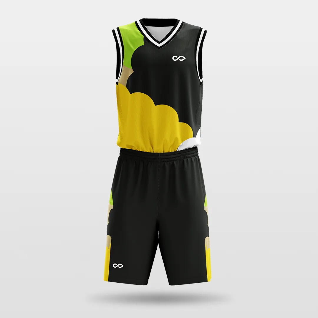 RAMS- Kids Customized Sublimated Basketball Set