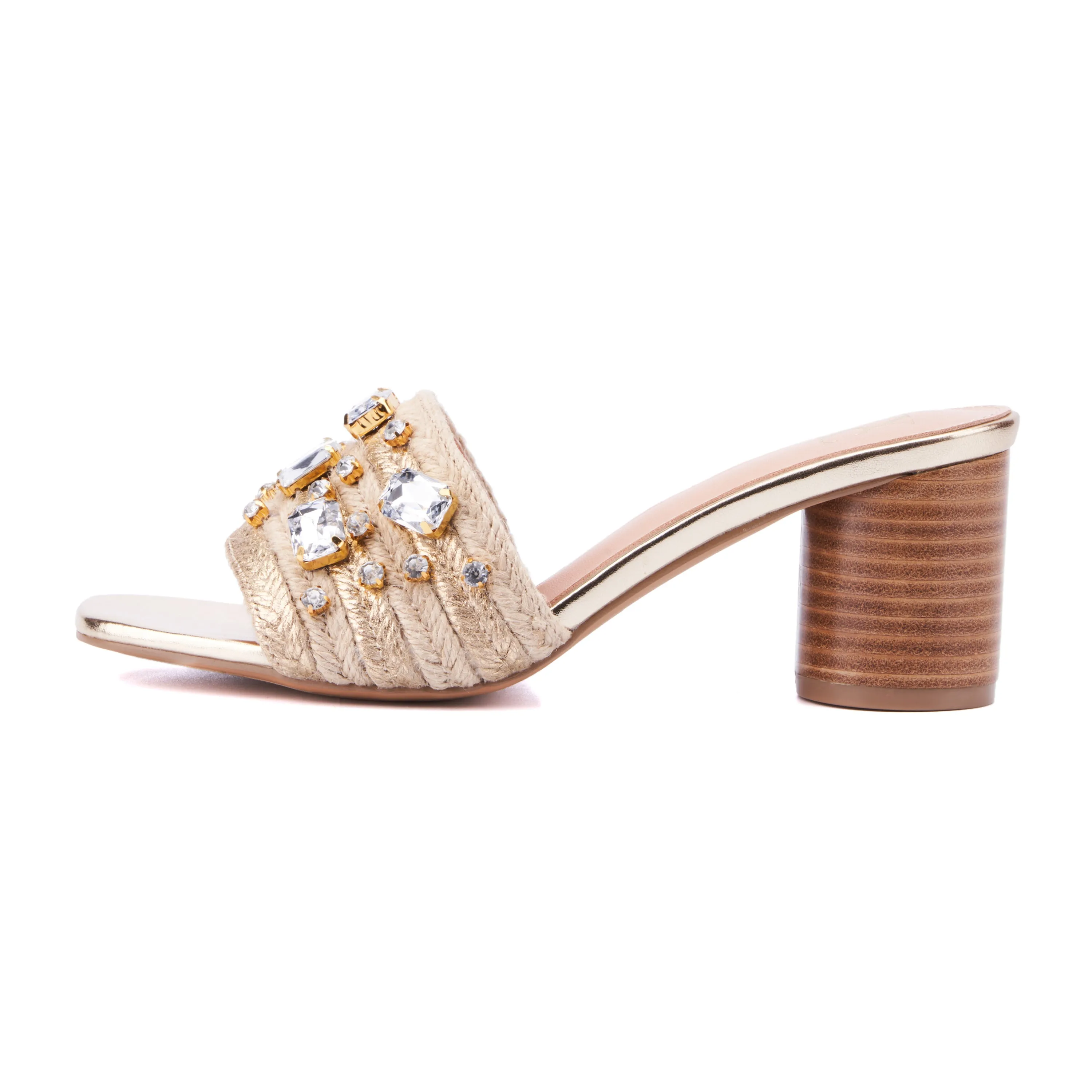 Raquelle Embellished Heeled Sandals