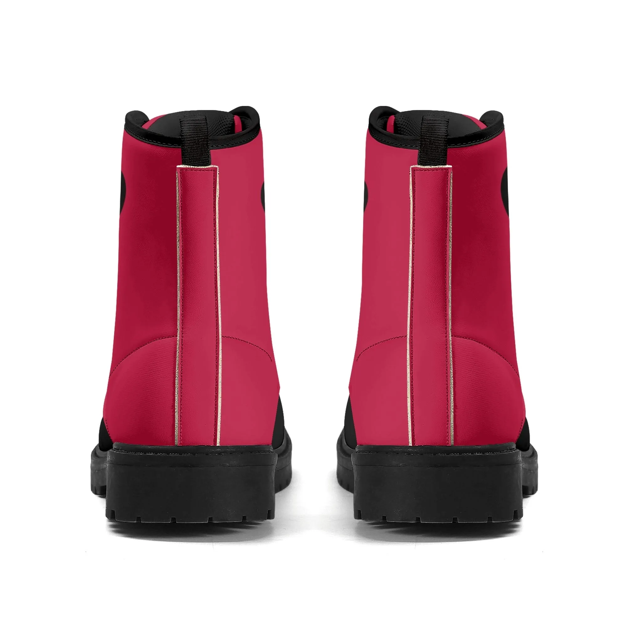 Red Heart Boots, Womens Combat Boots