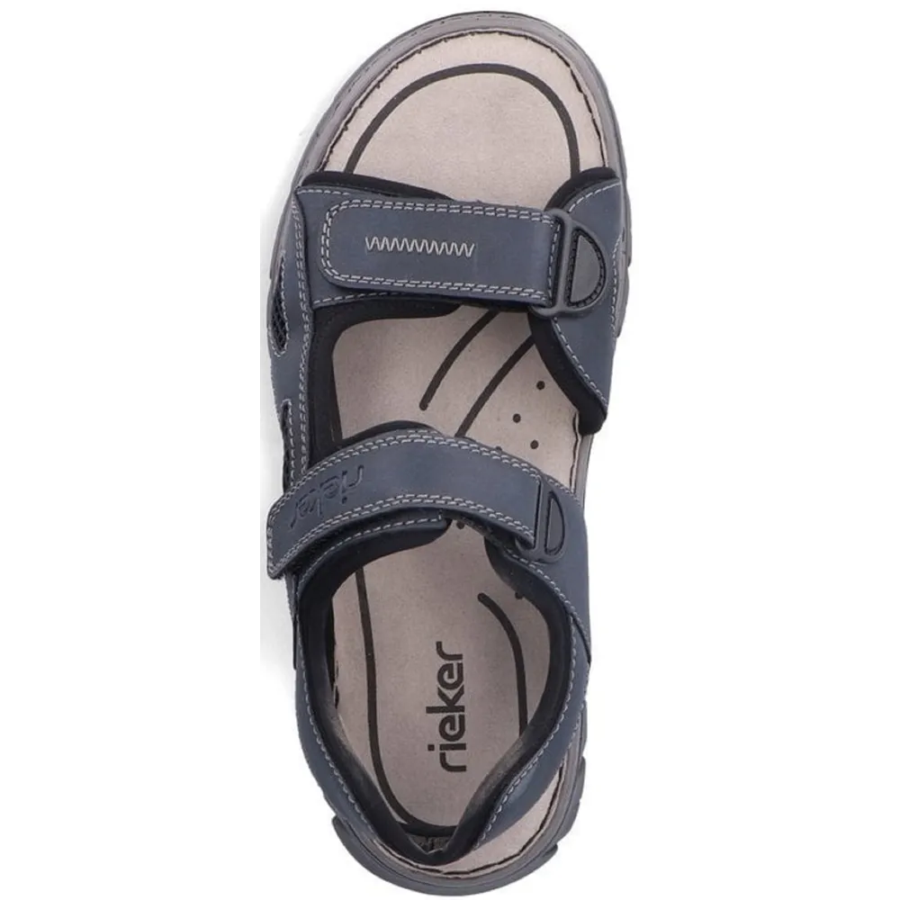 Rieker 26761-14 (Chris) Denim Sandals