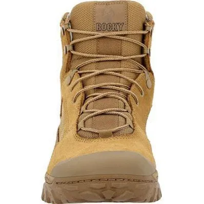 Rocky Men's Mountain Combat 6" Soft Toe WP Military Boot- Brown- RKC178
