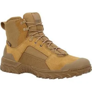 Rocky Men's Mountain Combat 6" Soft Toe WP Military Boot- Brown- RKC178