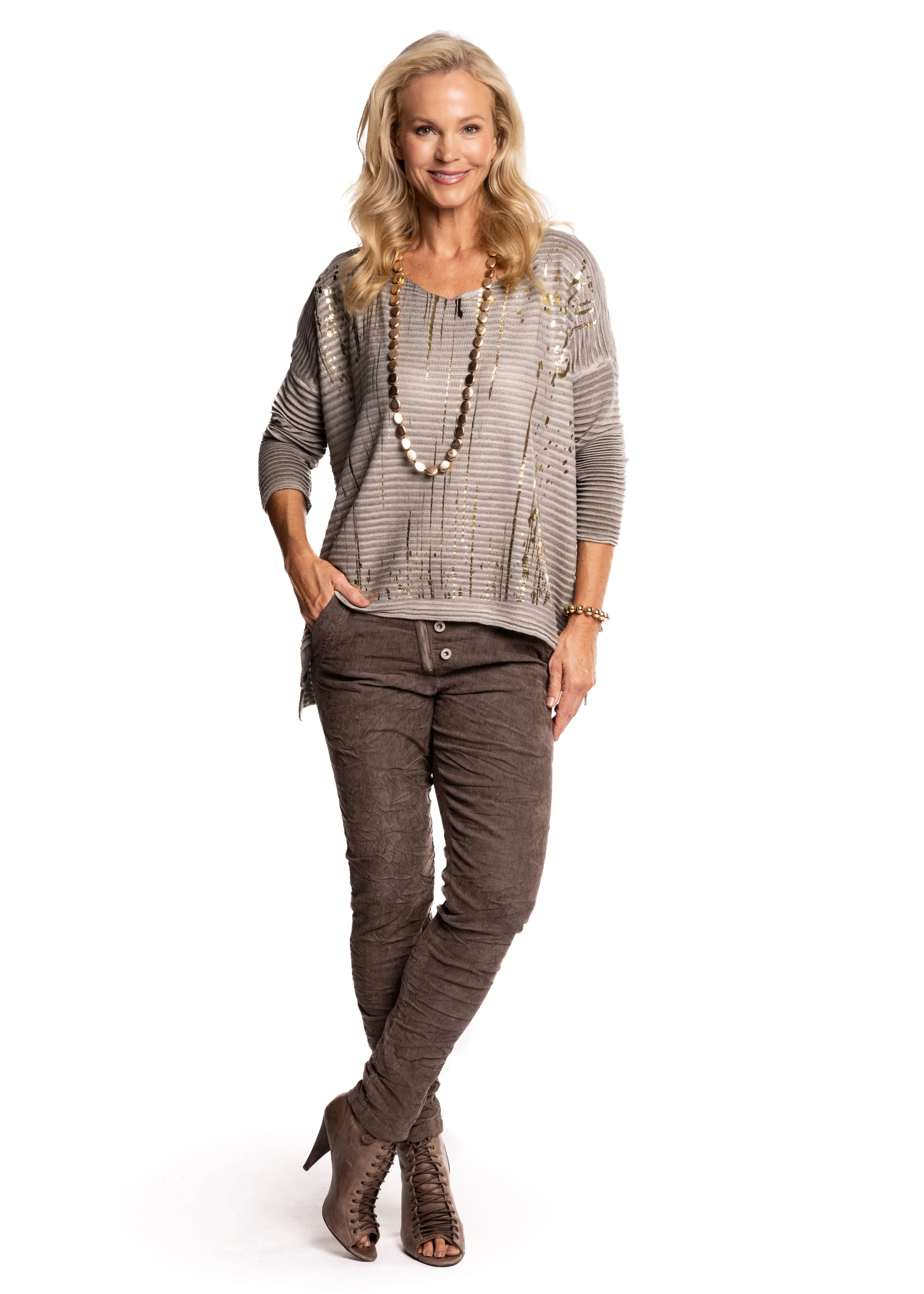 Rosabel Pant in Mocha