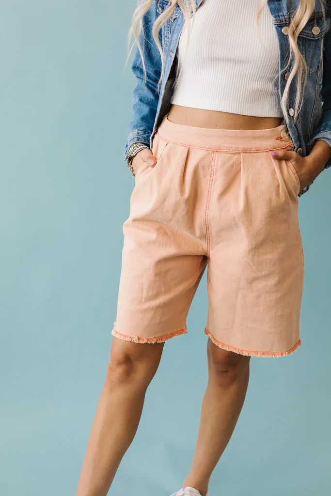 Rue Denim Stretch Shorts