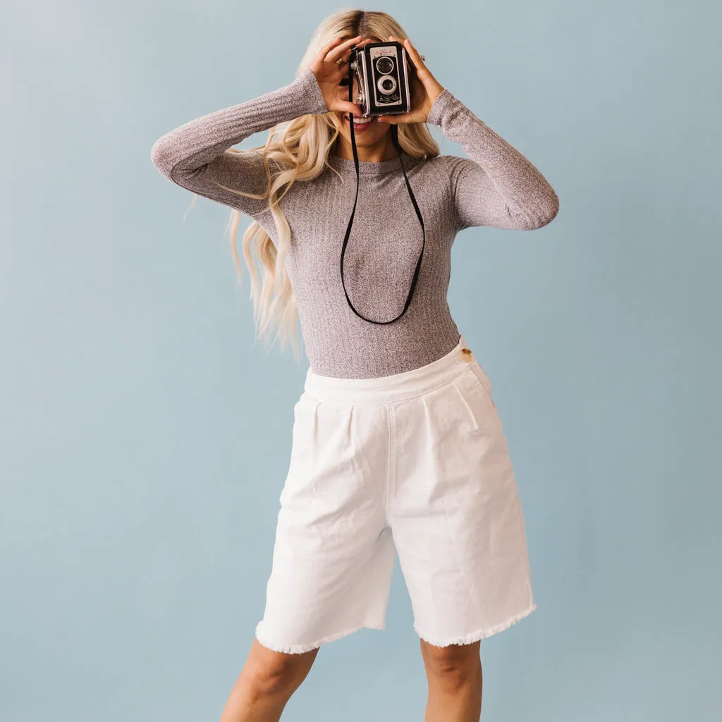 Rue Denim Stretch Shorts