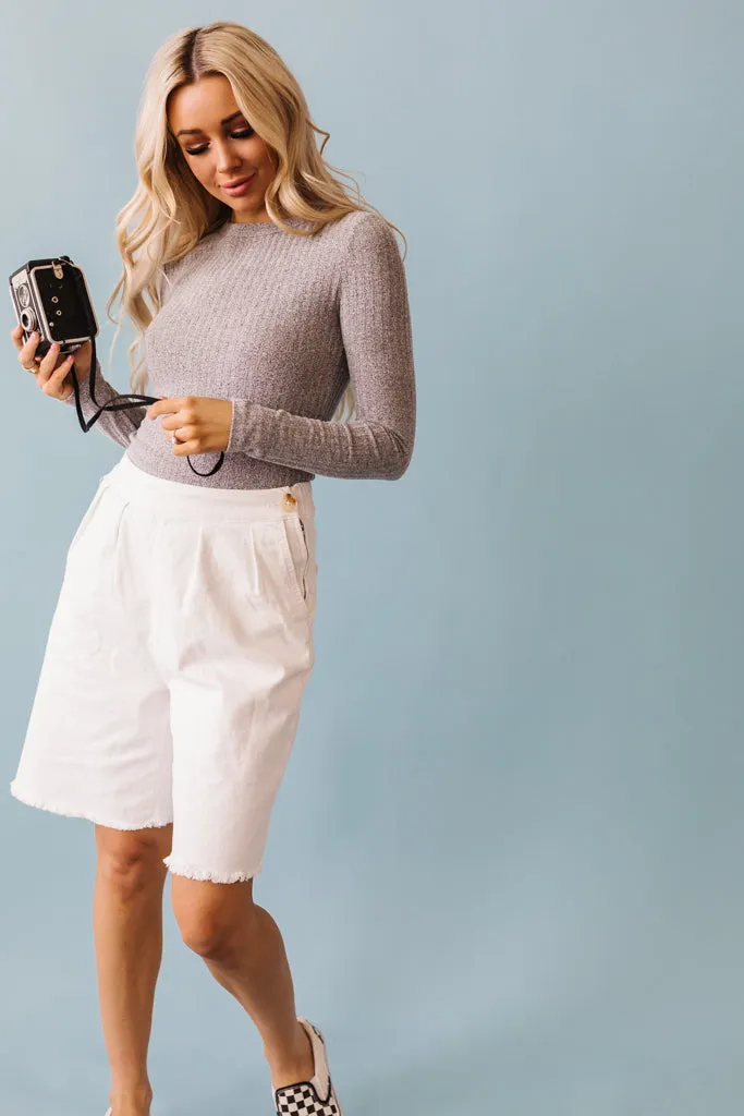 Rue Denim Stretch Shorts