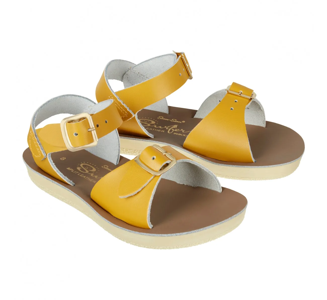 SALTWATER | Surfer Sandal- MUSTARD