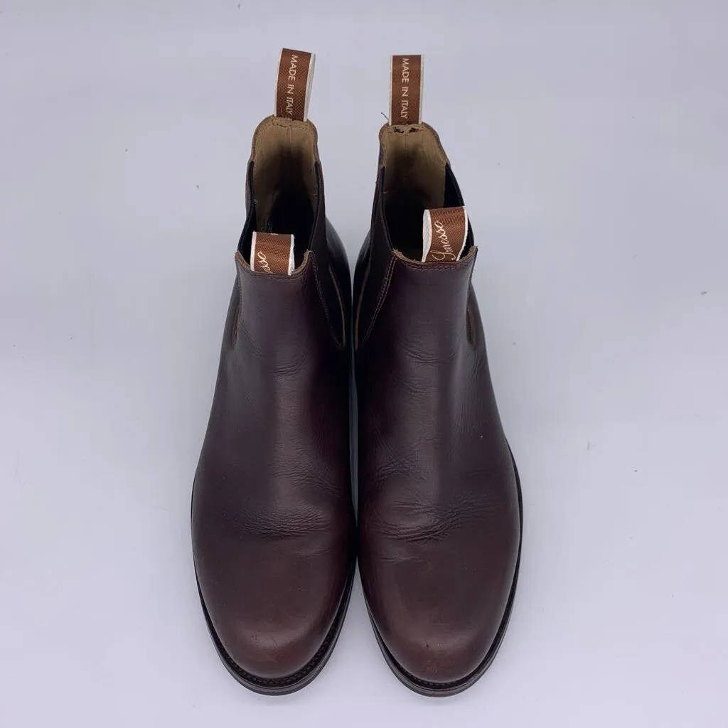 Scarosso x WM Brown Chelsea Boots