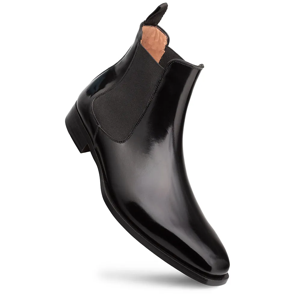 Shiny Calf Dress Chelsea Boot